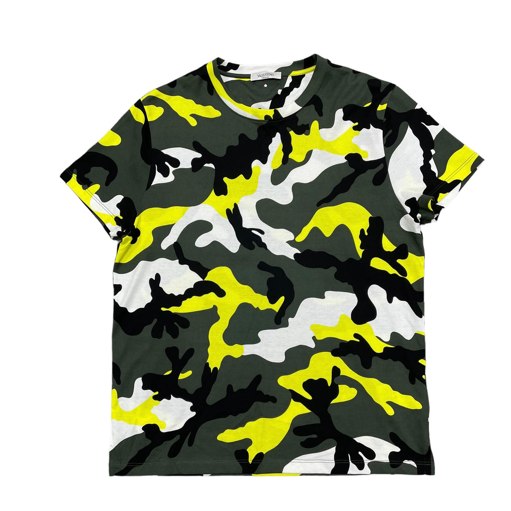 Valentino Camo T shirt Divine Fashion